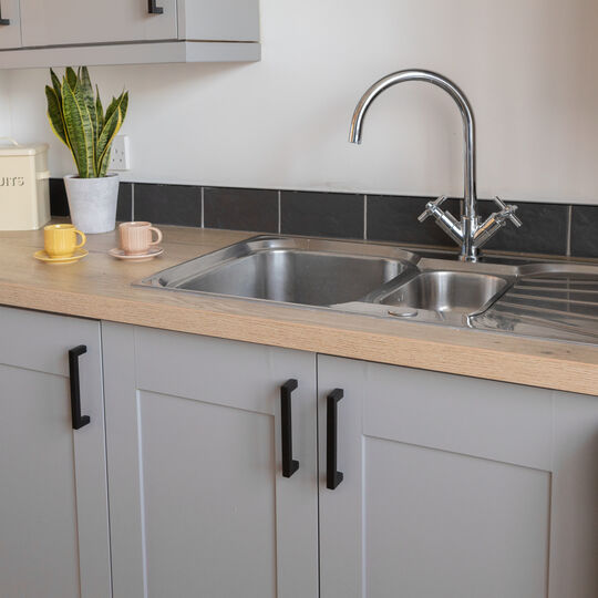 Klebefolie Uni seidenmatt grau image number null